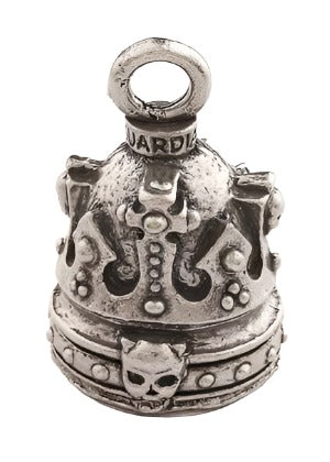 thumbnail image 2 of Bravo Guardian Bell For Harley-Davidson - Skull Motor Head Design, Chrome Finish 2 of 5