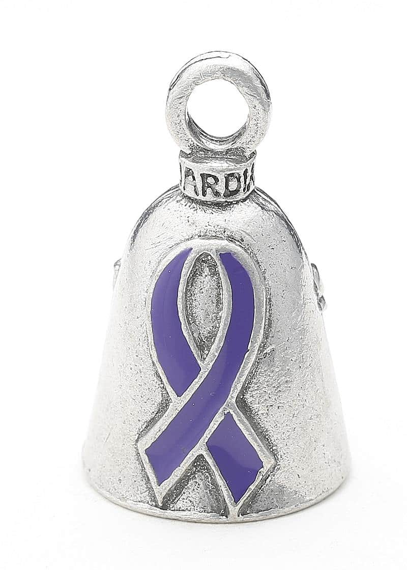 Support The Cause Purple Ribbon Bell by Guardian Bell